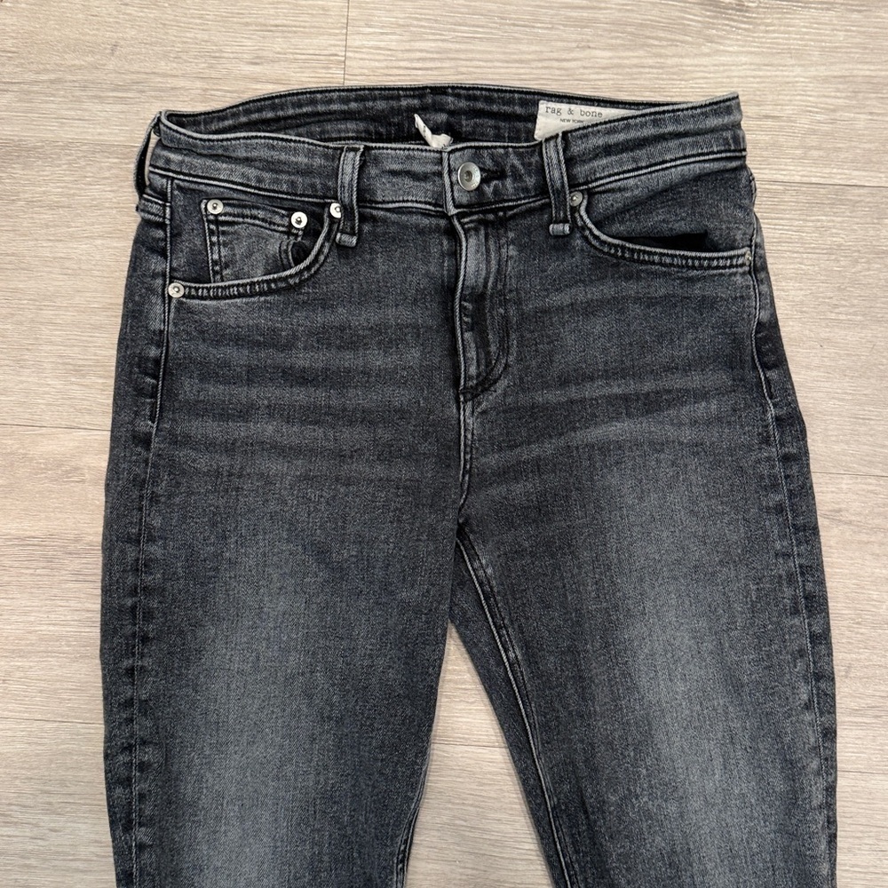 Rag & Bone Black Cate Skinny Jeans - Picture 2 of 5